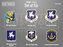 Kitsworld SAV Sticker Set - USAAF - Part 4 